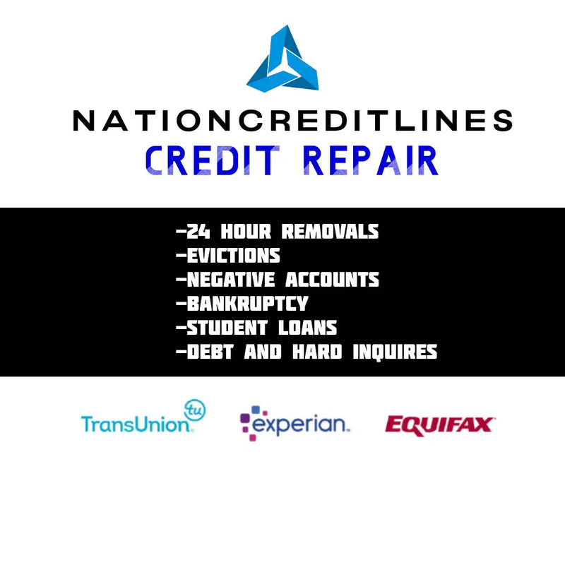 Credit Repair (Results in 24 Hours) Nation Credit Lines