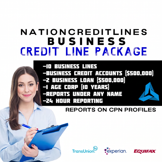 Business Credit Line Package - $5,000,000 Funding